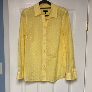 Talbots embroidered blouse